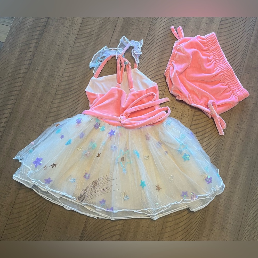 Love and Grow Pink Birthday Dress Size 3 - Picture 3 of 3